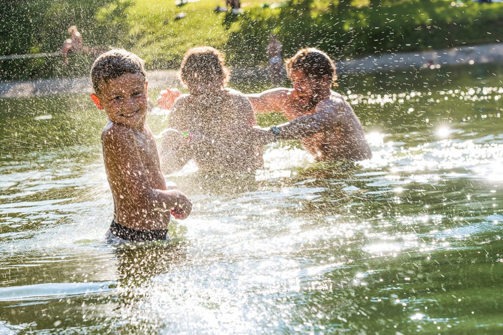 Ferienwohnung Flachau wohnen in Badeseenähe